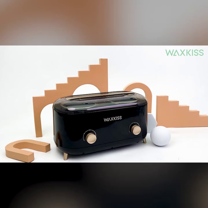 mechanical double pot wax heater, hair removal wax machine, WH-Y23128 wax warmer