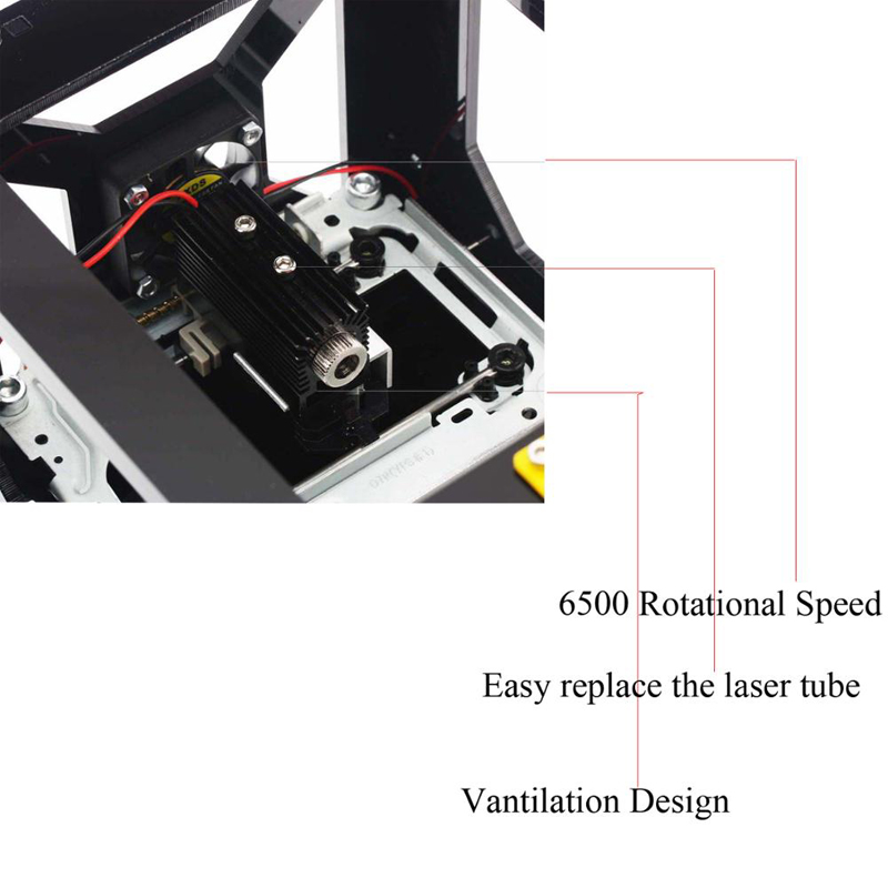 Mini 1000mw 1500mw 5500mw Usb Laser Engraver Automatic Carver Print Laser Engraving Machine