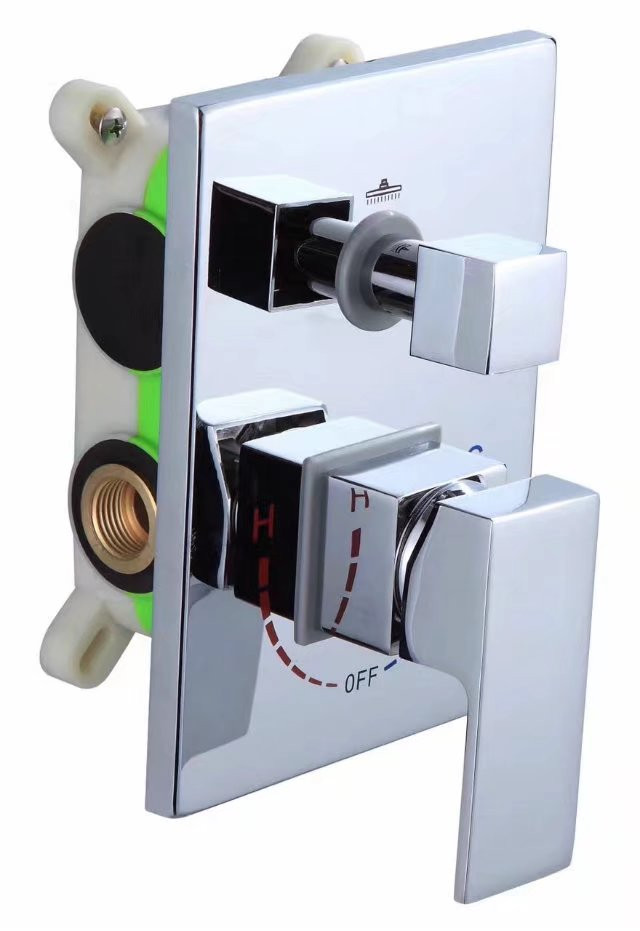 Y1054 used bathroom fixtures brass chrome polished 2 ways inwall