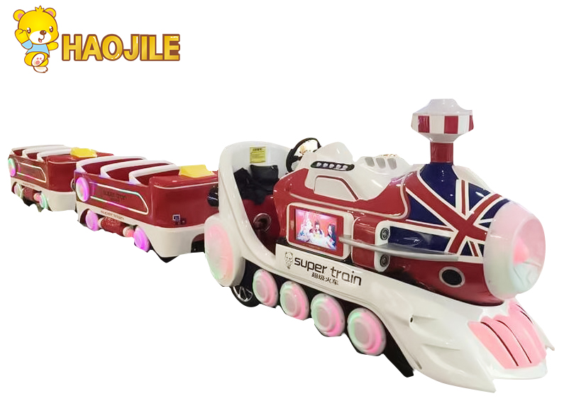 Large Trackless Train
