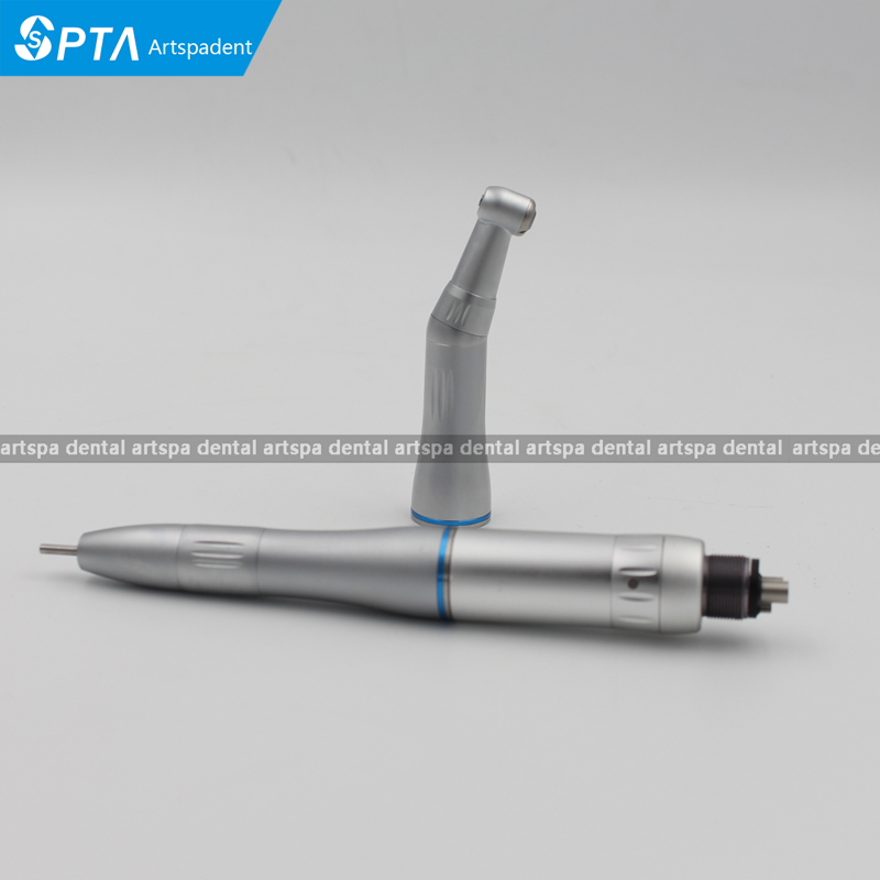 Push Button Low Speed Dental Handpiece With Contra Angle And Motor