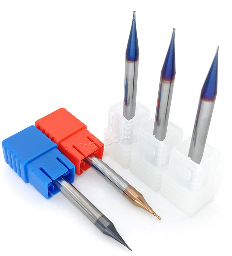 HRC55 2 Flutes Micro End Mills