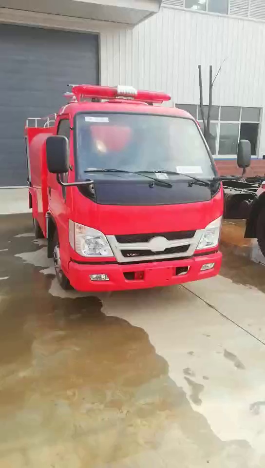 water tank fire fighting truck manufacturers