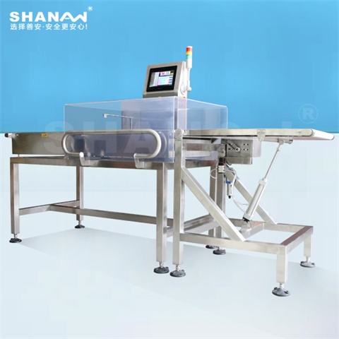 Sorting checkweigher for food