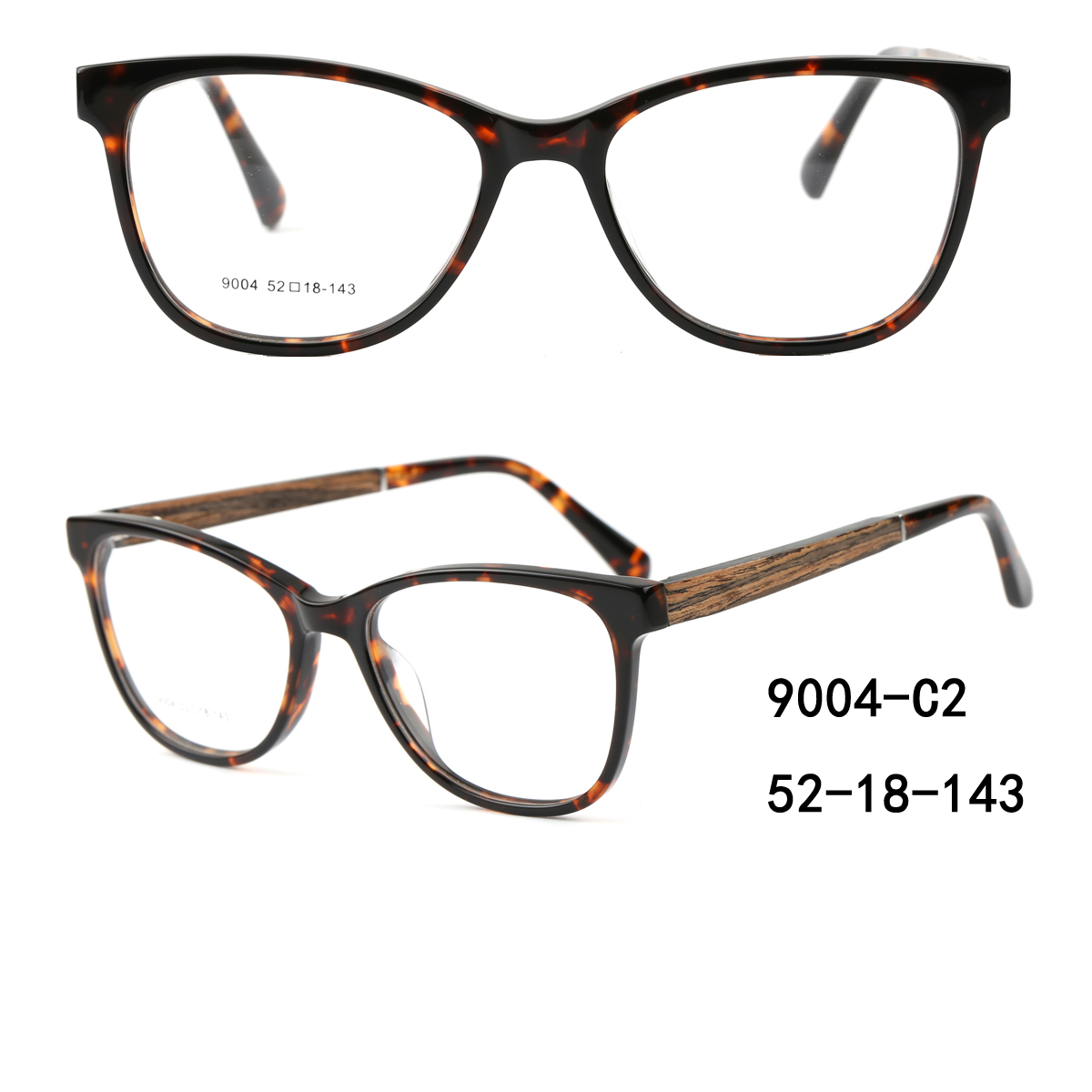 Wooden Spectacle Eyeglass(Eyewear) Frames For Wholesale-Popeyewear