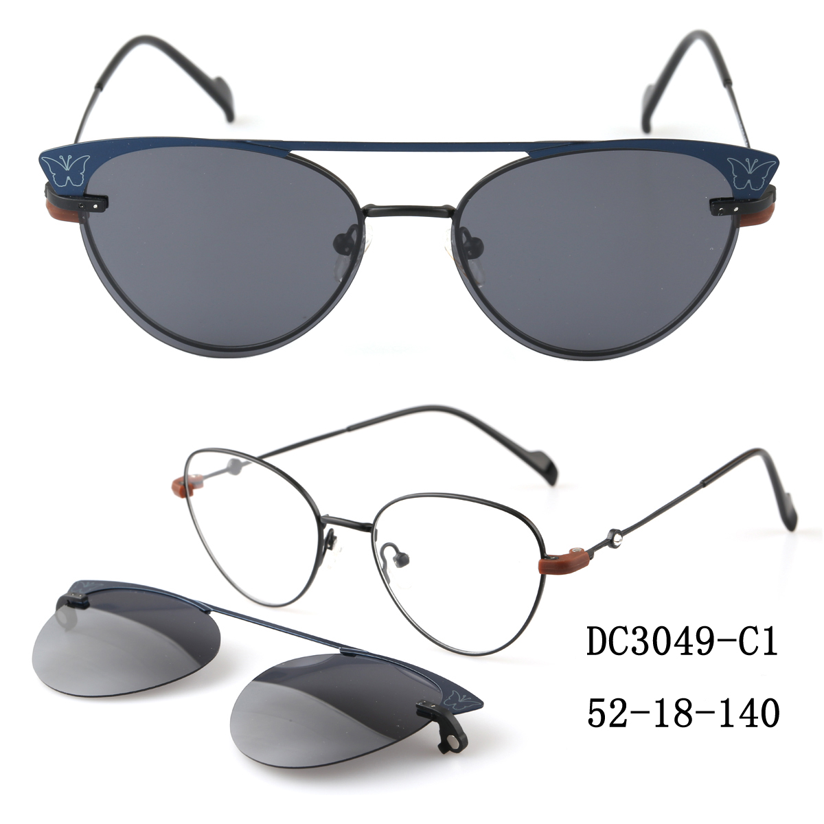Clip On Shades For Glasses Wholesale, Oem Odm Clip On Sunglasses Shades