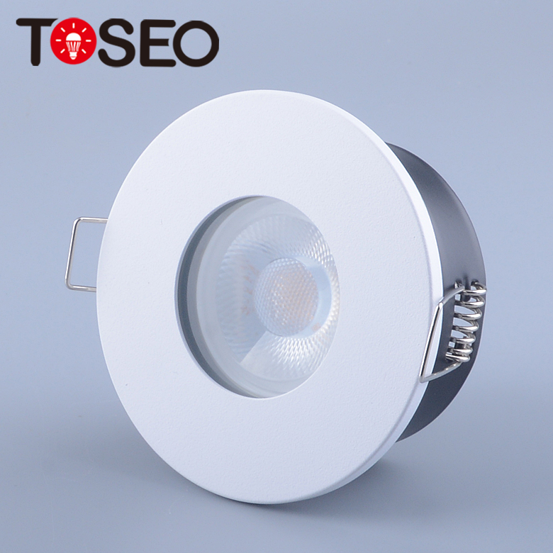 Exchangeable Bezel GU10 Bathroom Ceiling Recessed IP65 Waterproof Downlight Exchangeable Bezel GU10 Bathroom Ceiling Recessed IP65 Waterproof Downlight