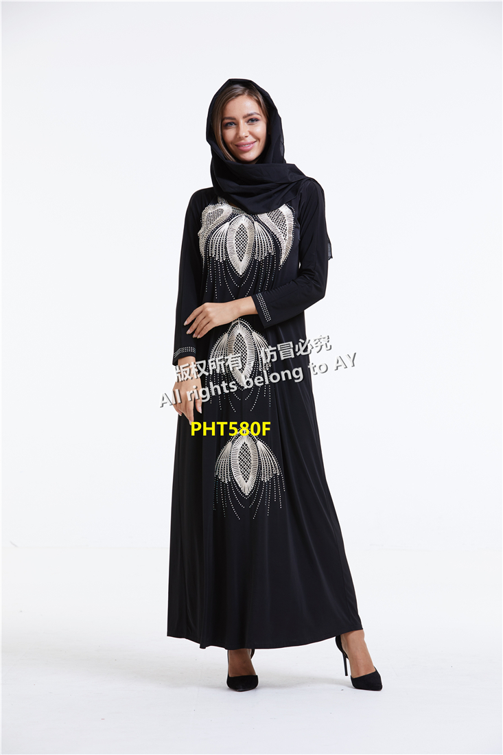 African Abaya Muslim Hijab Kaftan Dresses Custom wholesale