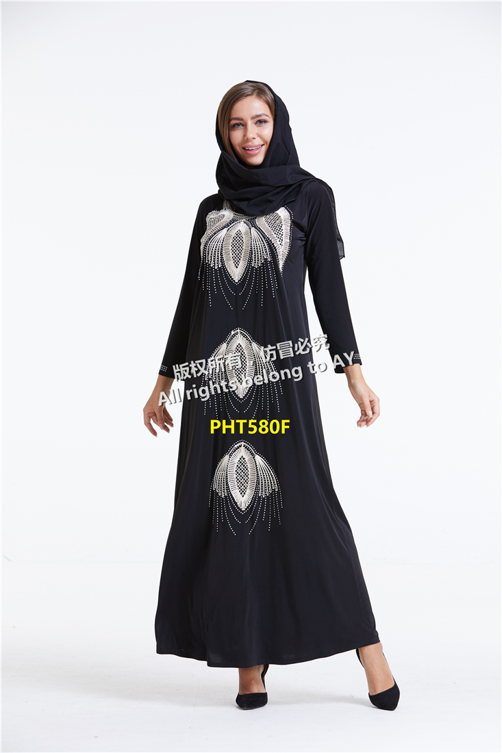African Abaya Muslim Hijab Kaftan Dresses Custom wholesale