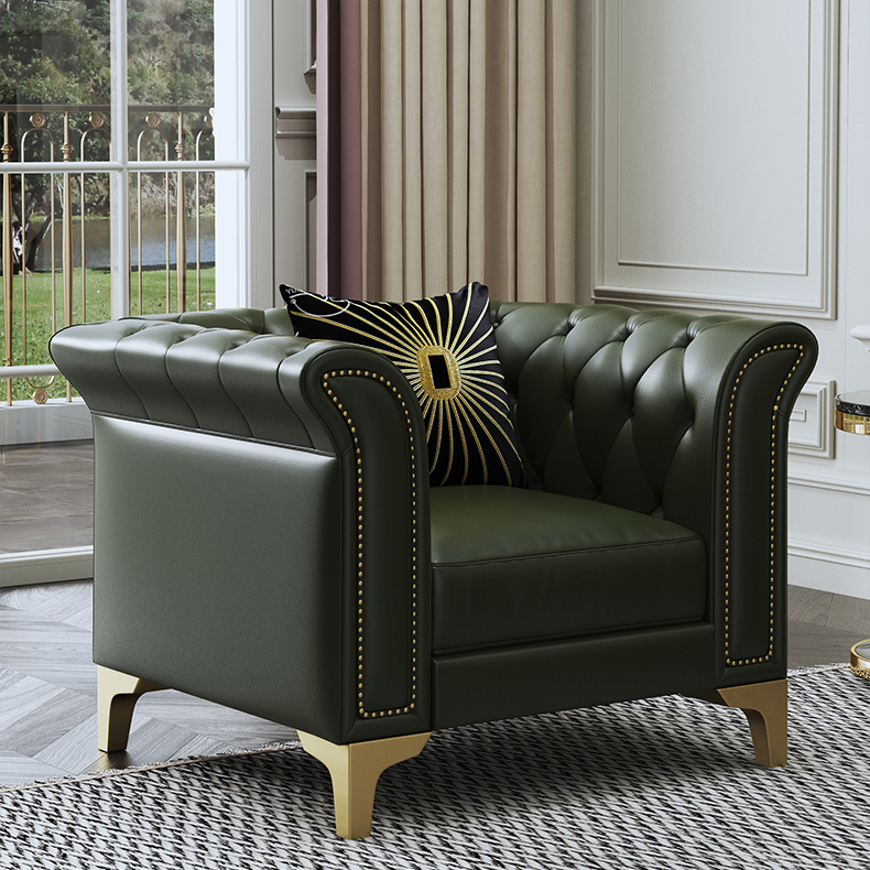 2020 Modern Living Room Safa With Chaise Simple