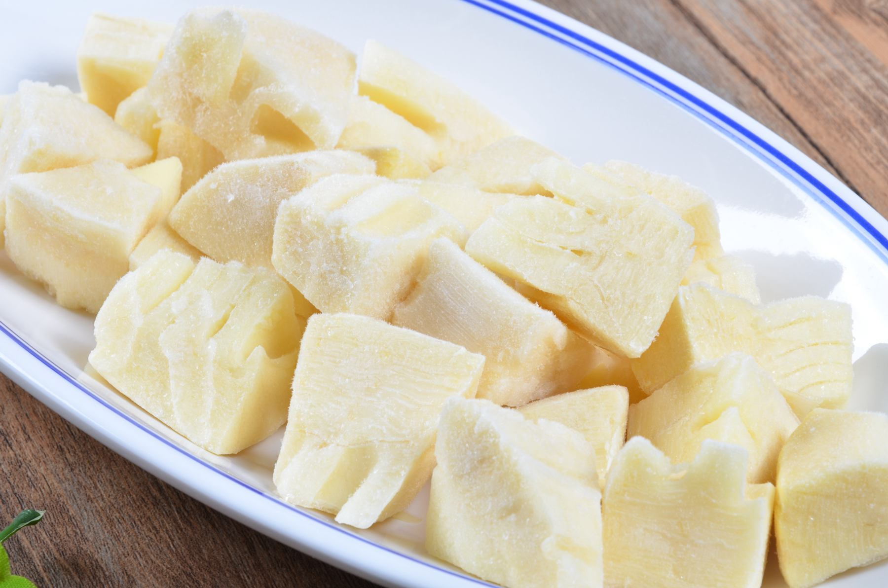 Frozen(IQF) Bamboo Shoots Sliced/Chunks/Strips