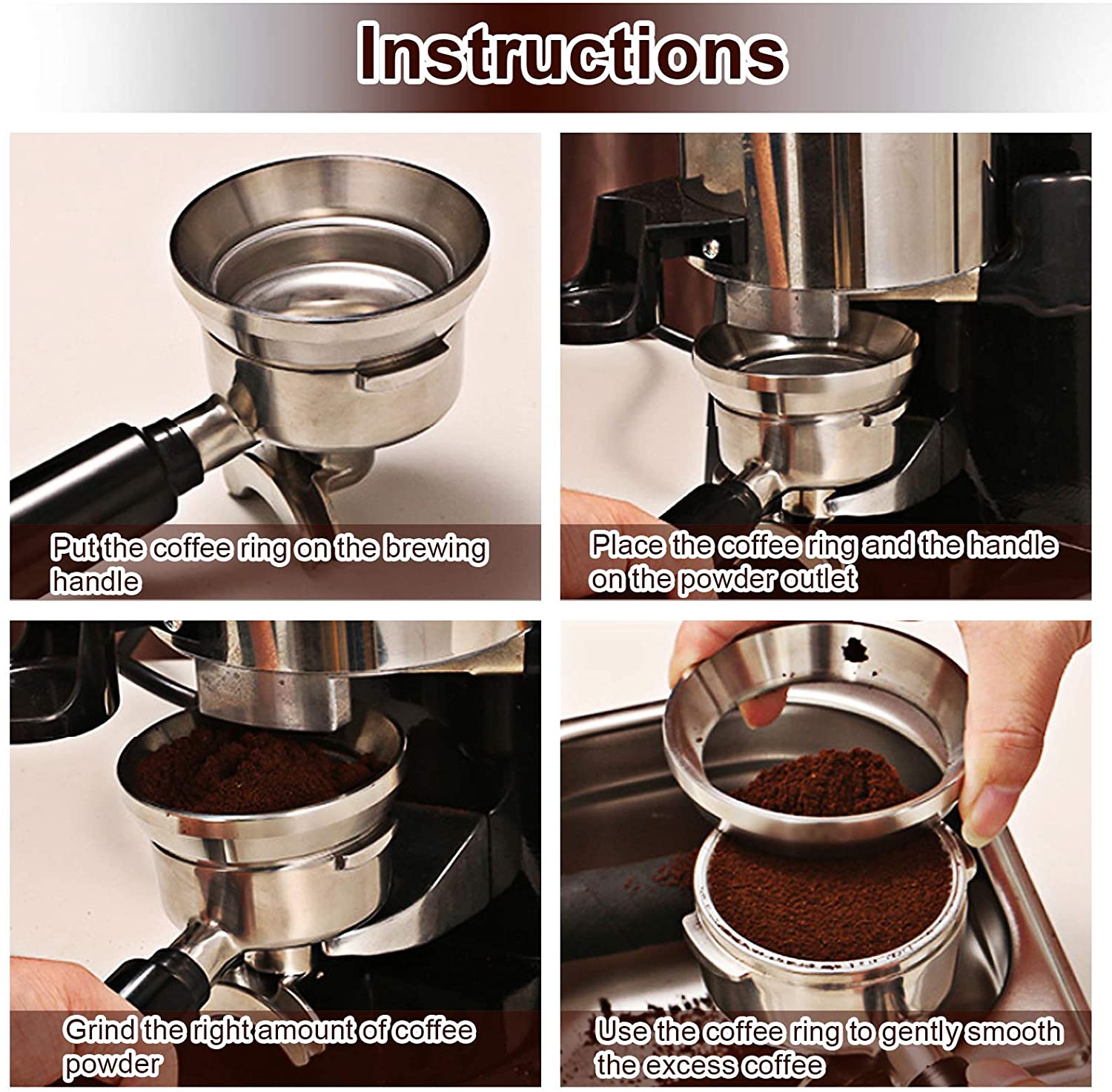 espresso dosing funnel