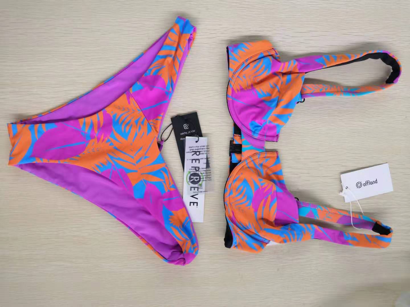 Recycled material swimwear( ECONYL and REPREVE)