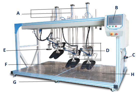 OEM Wholesale Three-Seat Sofa Durability Tester HD-F761 manufacturer