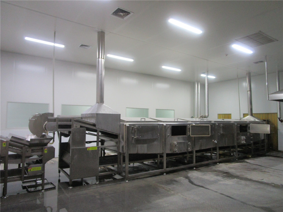 Frozen chestnut production equipment