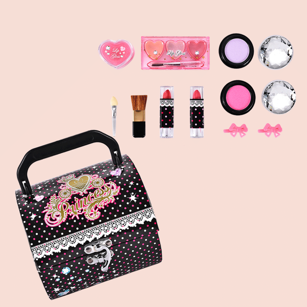 Cosmetic Case Fashionable Kids Make Up Girls Play Set Cosmetic Case Fashionable Kids Make Up Girls Play Set