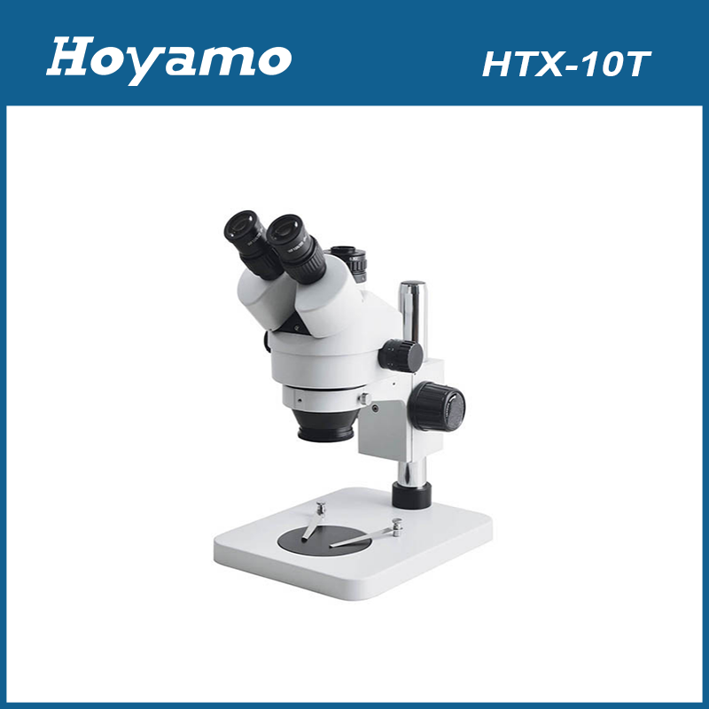 Trinocular Continuous Zoom Stereo Microscope