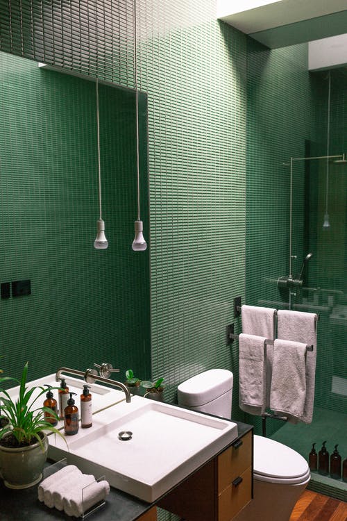 slate tile 12x24 bathroom for house decoration