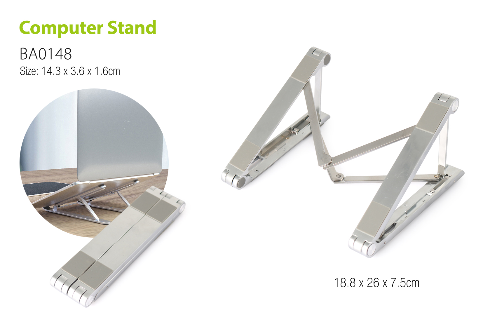 wholesale Adjustable/Aluminum Laptop Stand manufacturer,supplier