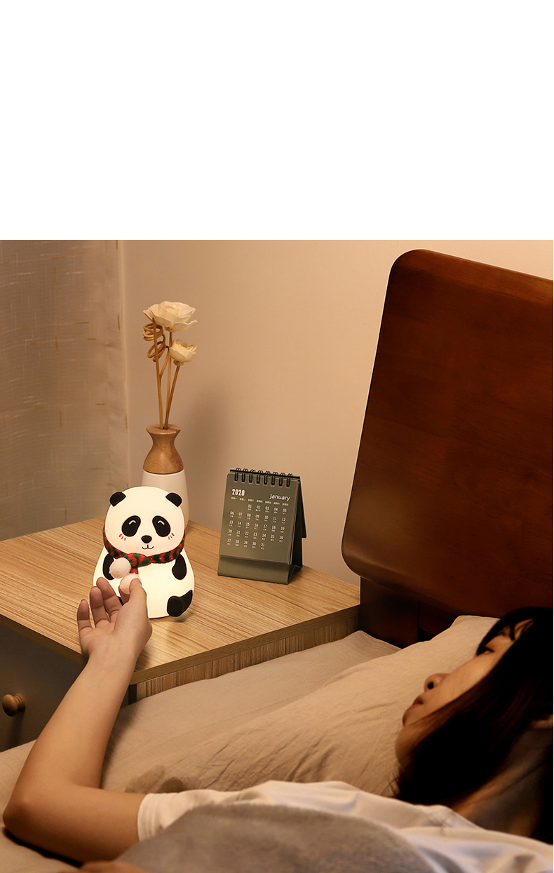 Portable Night Light Lamp Children Bedside Table Night Ball Wholesale Maufacturer