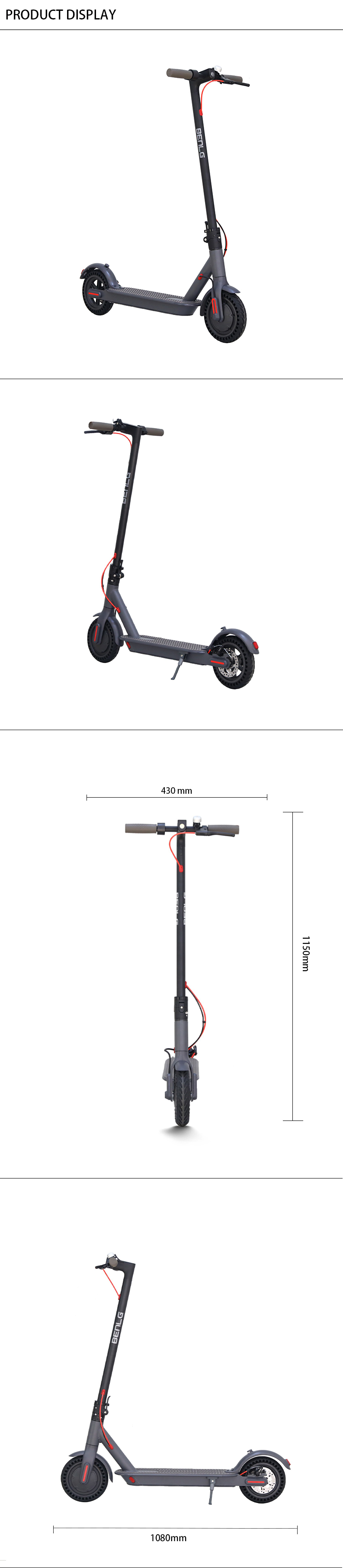 Electric Adult Scooter For Sale，E-Scooter Ce Eec High Speed Lthium Battery