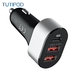 30W Dual Port Fast Charging Mini Adapter with PD&QC3.0 with USB C to C Cable Compatible for iPhone 12 / Pro Max/Mini 11/XS/XR/X/8 MINLUK Car Charger USB C,60W Samsung S21/20/10 Note20/10 Metal 