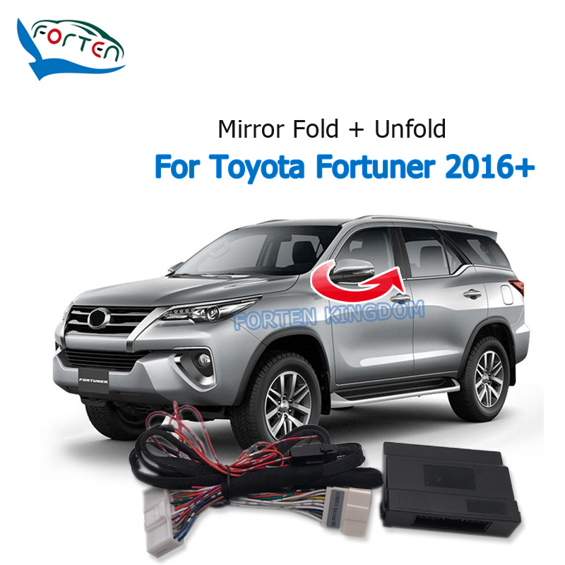 Car Side Auto Rear Mirror Folding System Module For Toyota Fortuner