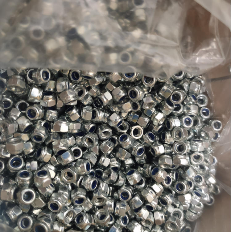 Din985 Hexagon Thin Nuts  Custom Non-Metallic Insert Hex Nuts Wholesale