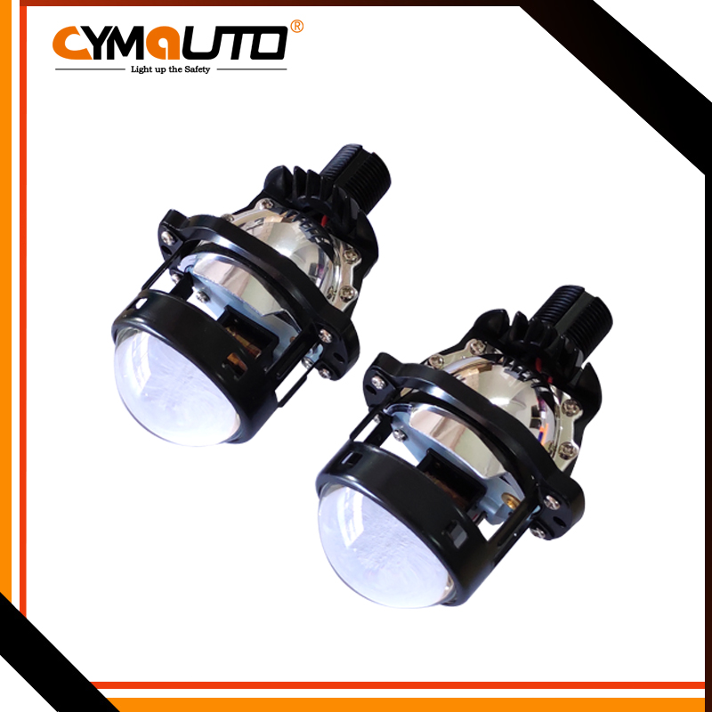 1.8inch bi led projector headlight 2inch biled projector lens