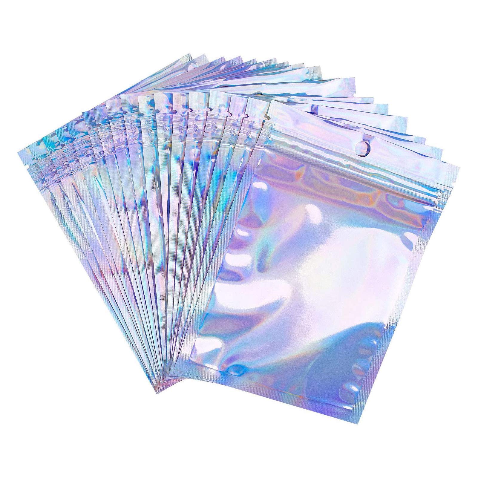 Holographic Plastic Packaging Ziplock Bag