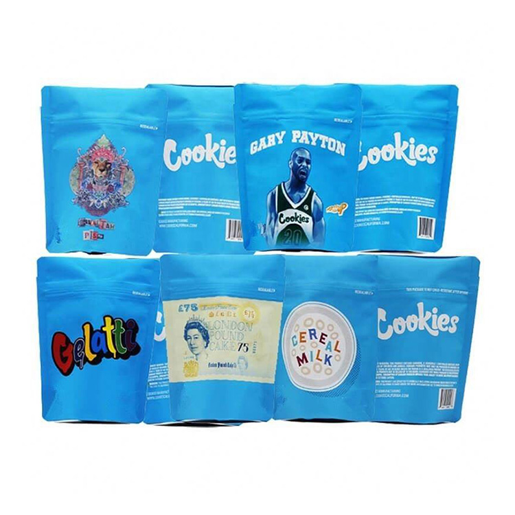 Wholesale Cookies ziplock smell proof bag XL