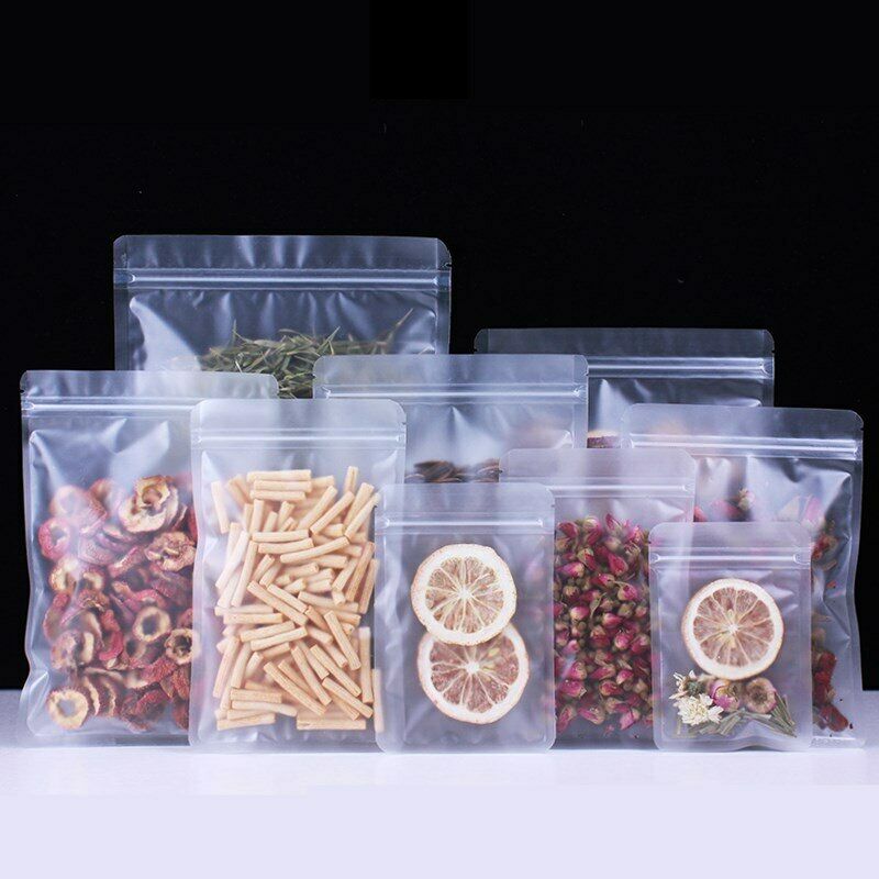 Wholesale Clear flat poly bag for food packaging