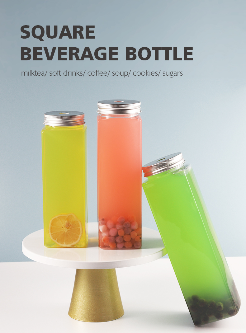 customized wholesale 500ml Wide Mouth Plastic Juice Bottle manufacturer,supplier,exporter