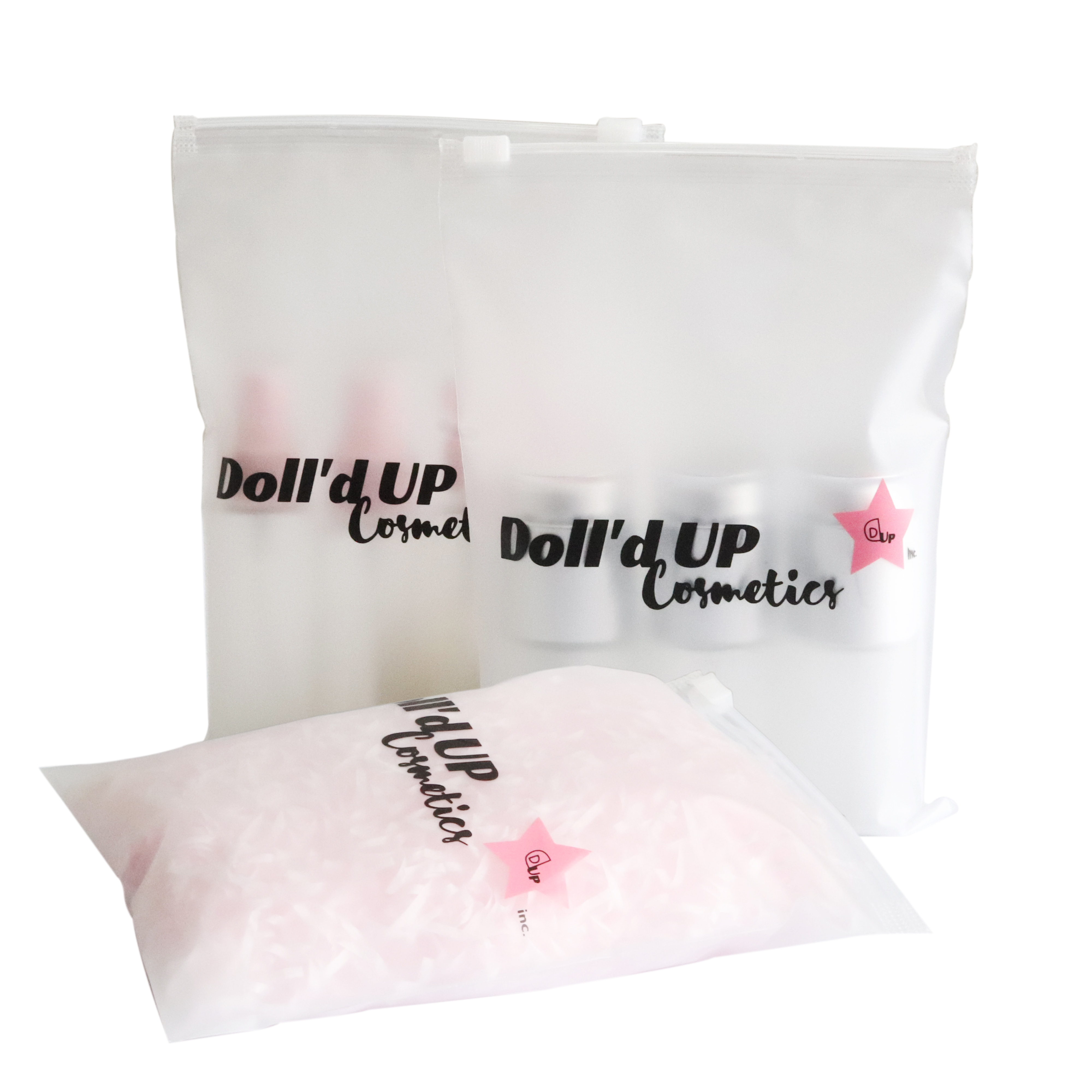 personalised zip bag