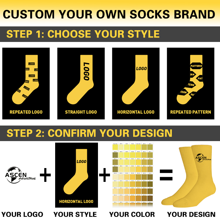 Custom Football Sports Compression Socks For Women Men Colorful Socks