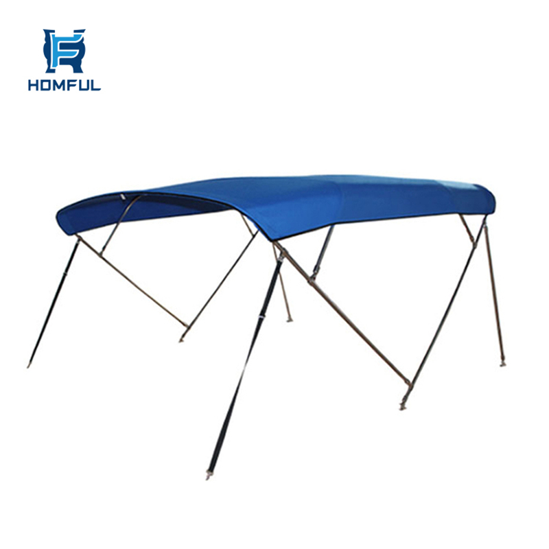 HOMFUL Stainless Steel Bimini Top Zipper Sliders Design Boat Bimini