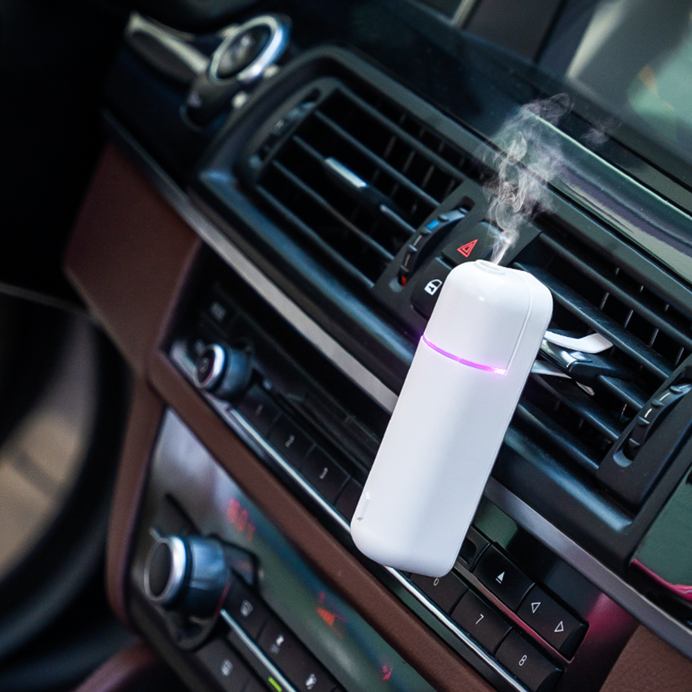 Cute Car Aroma with Fragrant Tablets Automobile Aromatherapy