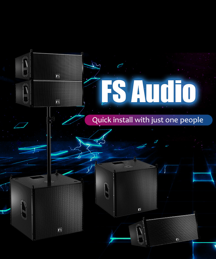 fs audio line array