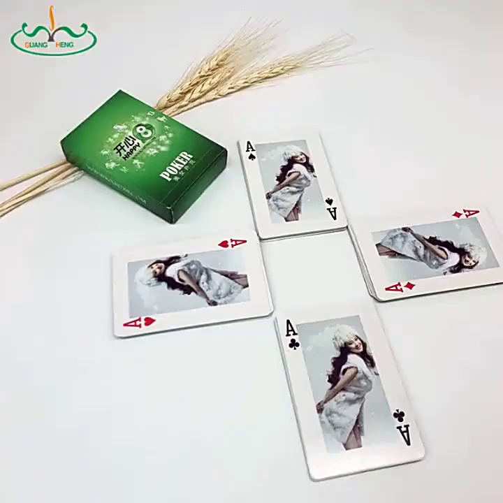 custom plastic playing cards printing