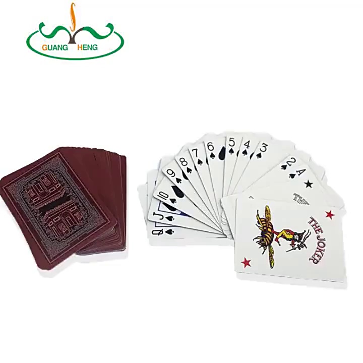 OEM Plastic Professional Poker Playing Cards