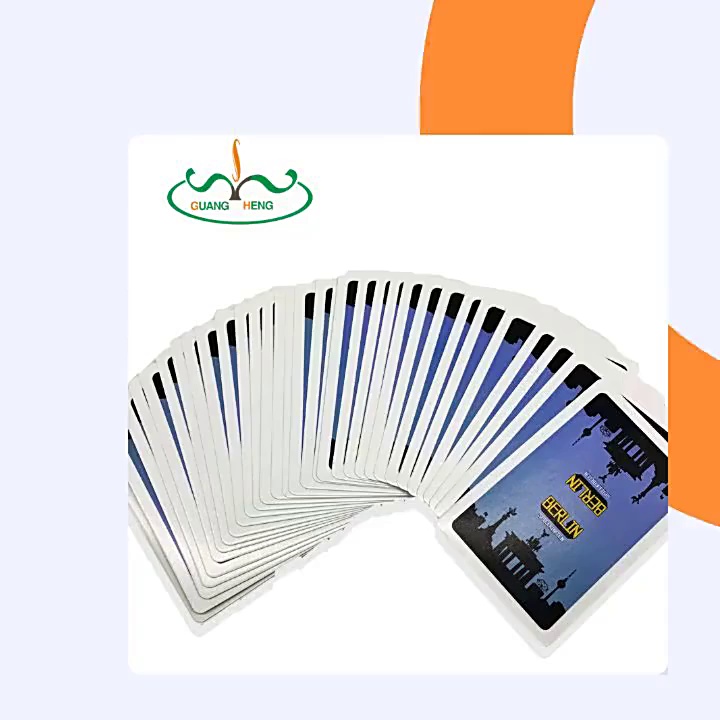 OEM plastic playing cards