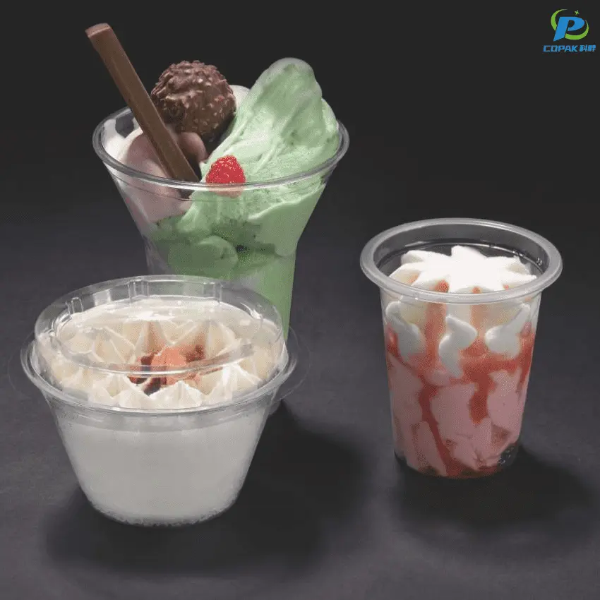 Environmental protection ice cream cup for sale
