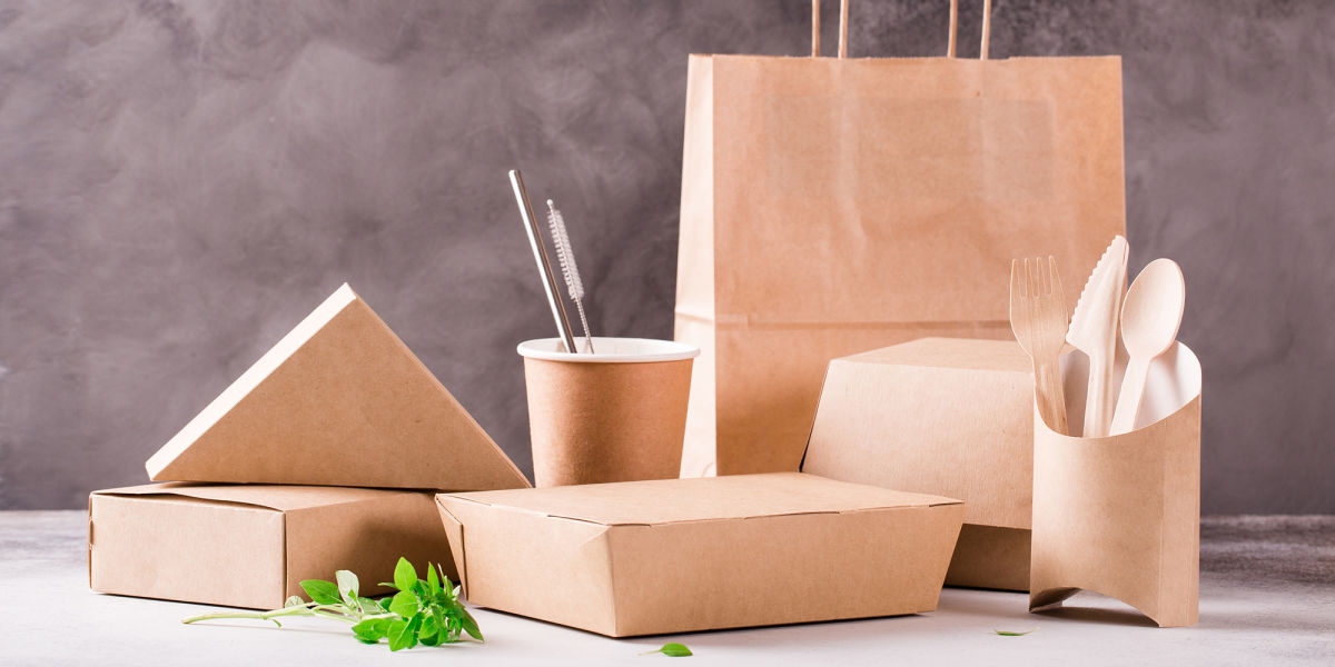 biodegradable, reduce plastic waste paper package