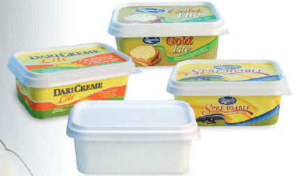 sealable/rectangular ice cream cup
