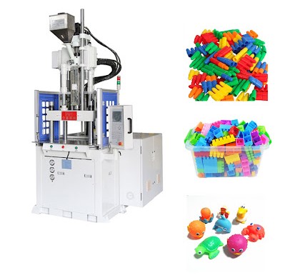 Injection molding machine for plastic toys