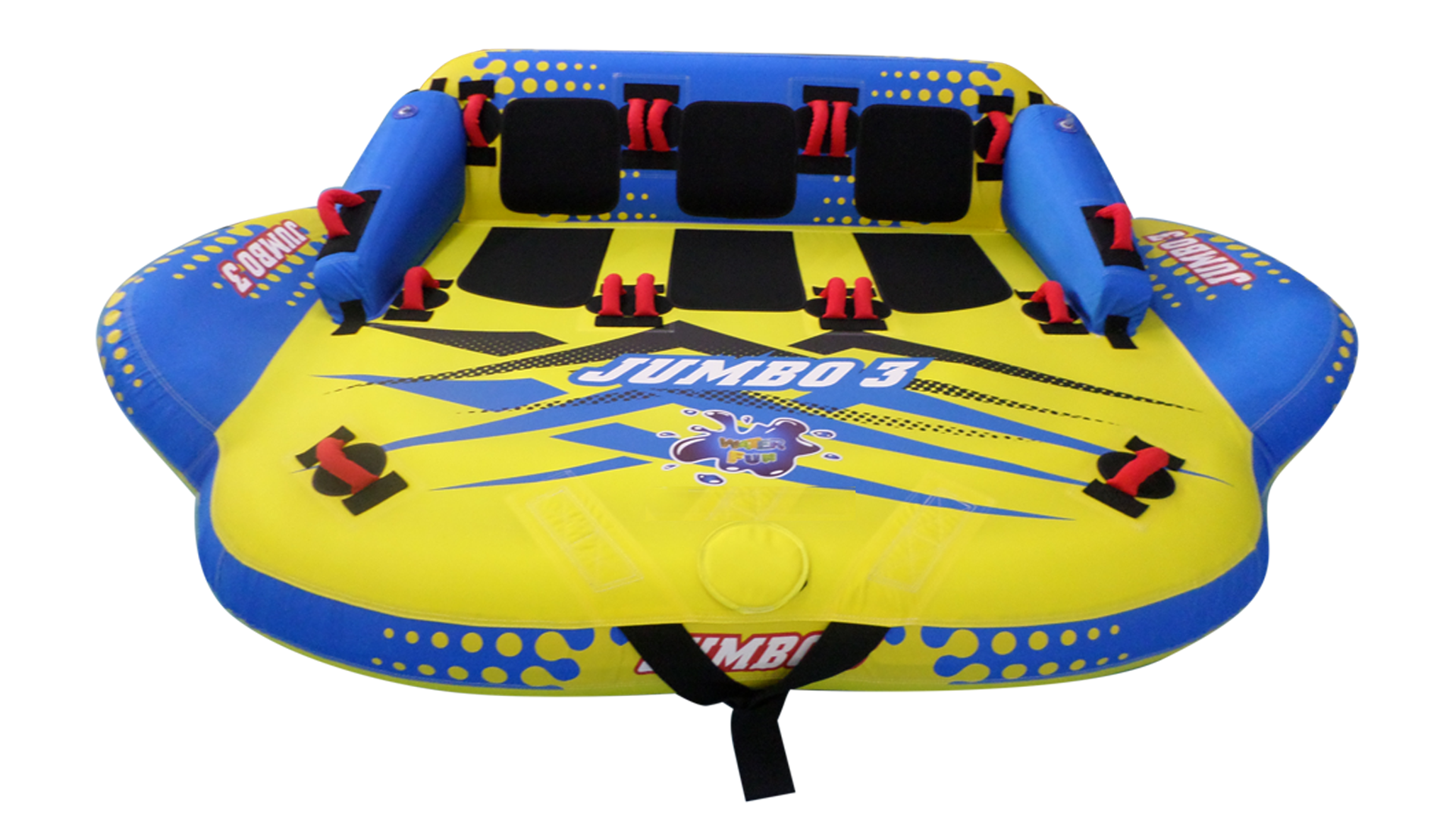 Details about   Sportsstuff Master Blaster Towable Inflatable Water Tube 3 Person Rider 53-1831 