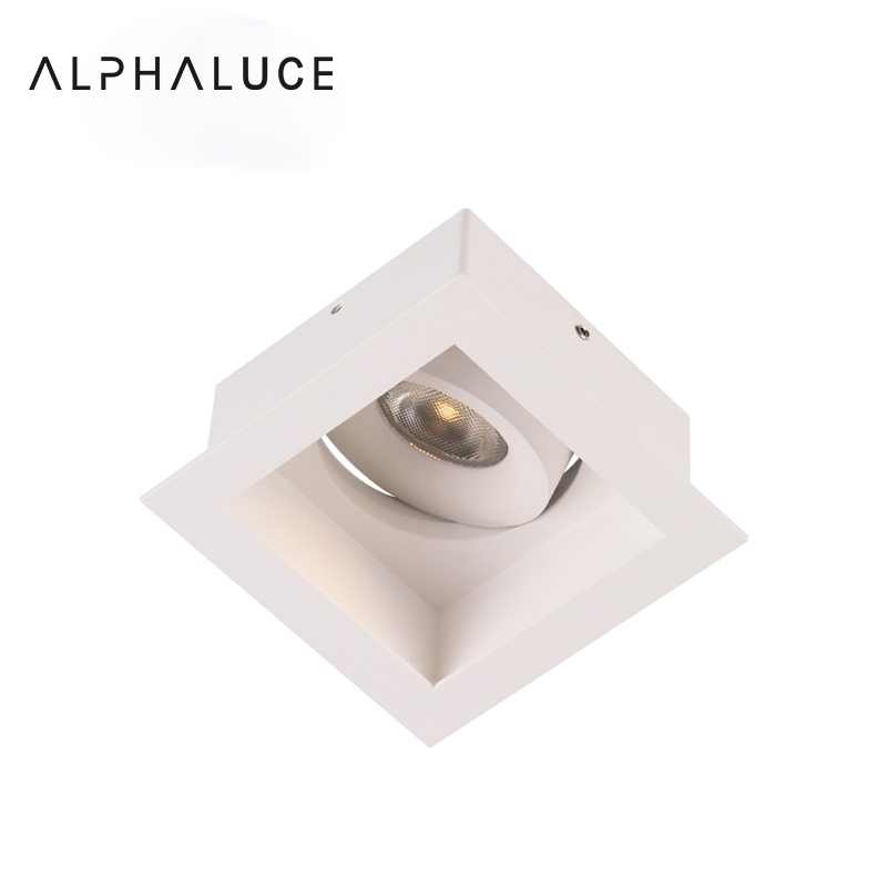 square recessed downlights