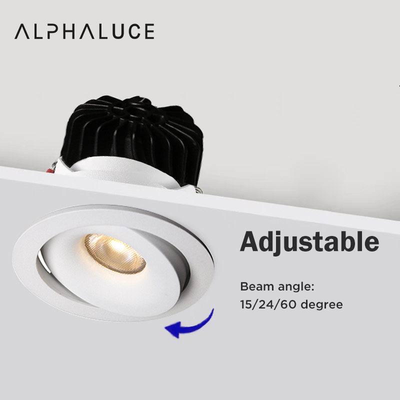 shallow dimmable led downlights