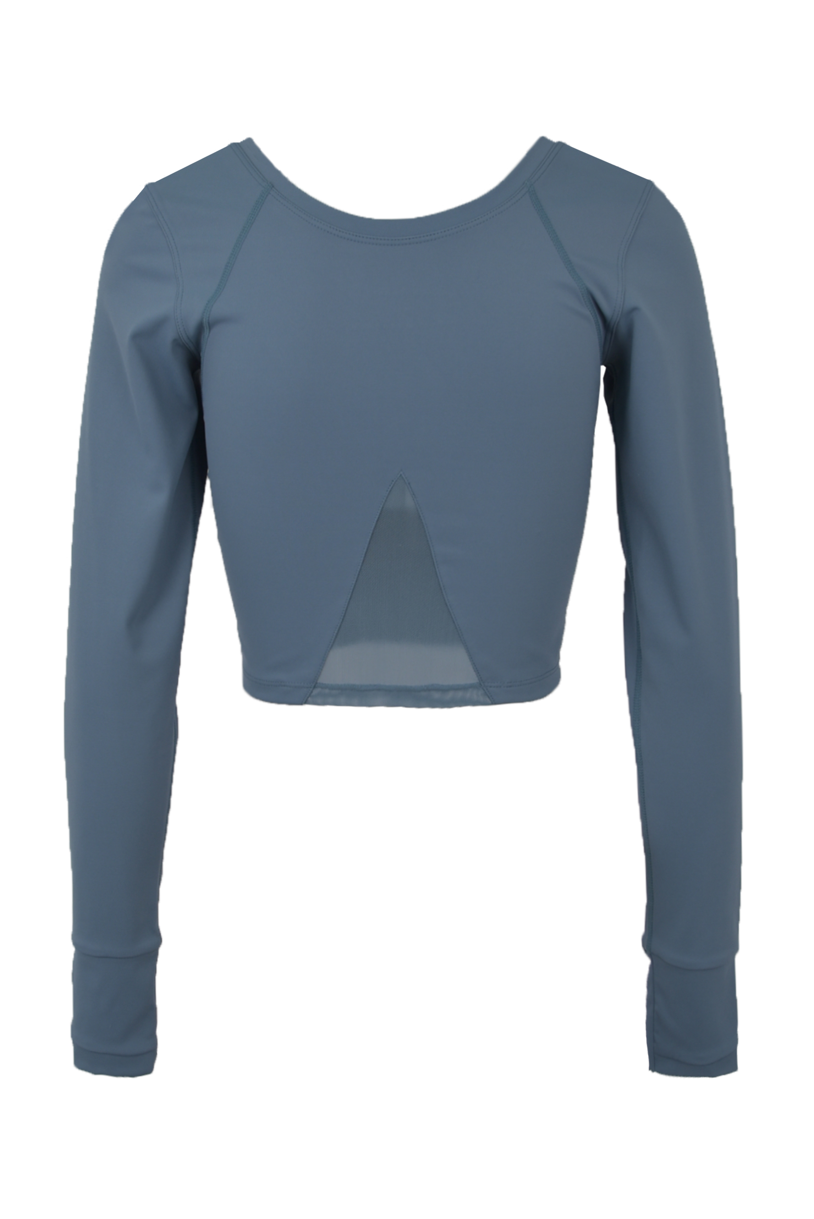 OEM Wholesale Women's Plain Round Neck Yoga Workout Tops