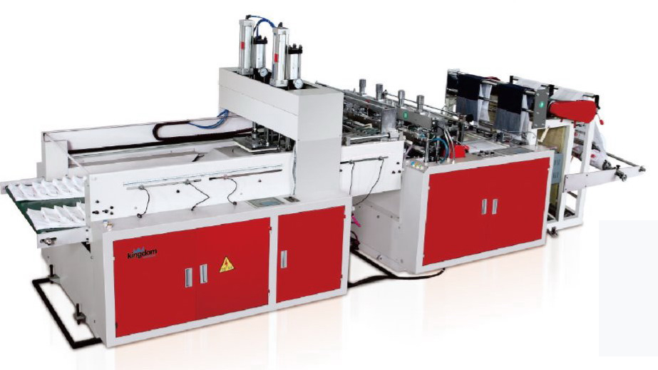 آلة صنع أكياس تي شيرت الأوتوماتيكية ، آلة تصنيع الأكياس البلاستيكية القابلة للتحلل الحيوي ، سعر آلة الأكياس البلاستيكية في الصين بالقرب منا